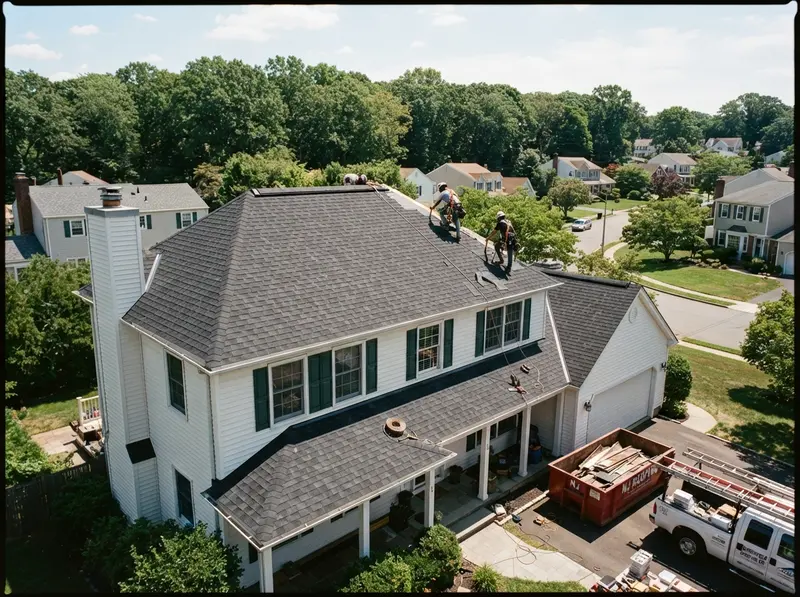 Modern flat roof installation in Chatham Modern flat roof installation in Chatham