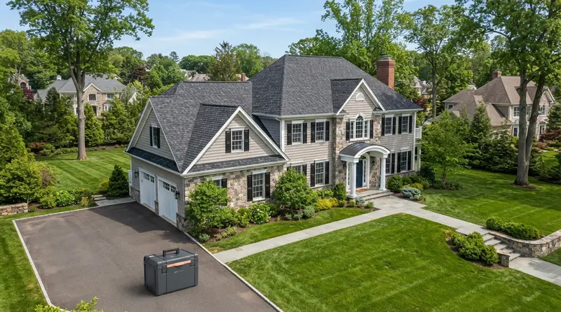 Completed roof replacement in Chatham NJ Completed roof replacement in Chatham NJ
